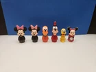 Vintage Disney/Illco Little People Minnie Goofy Pluto Lot Of 6