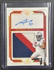 TETAIROA MCMILLAN 2025 NATIONAL TREASURES COLLEGIATE #113 PATCH AUTO GOLD RC /10