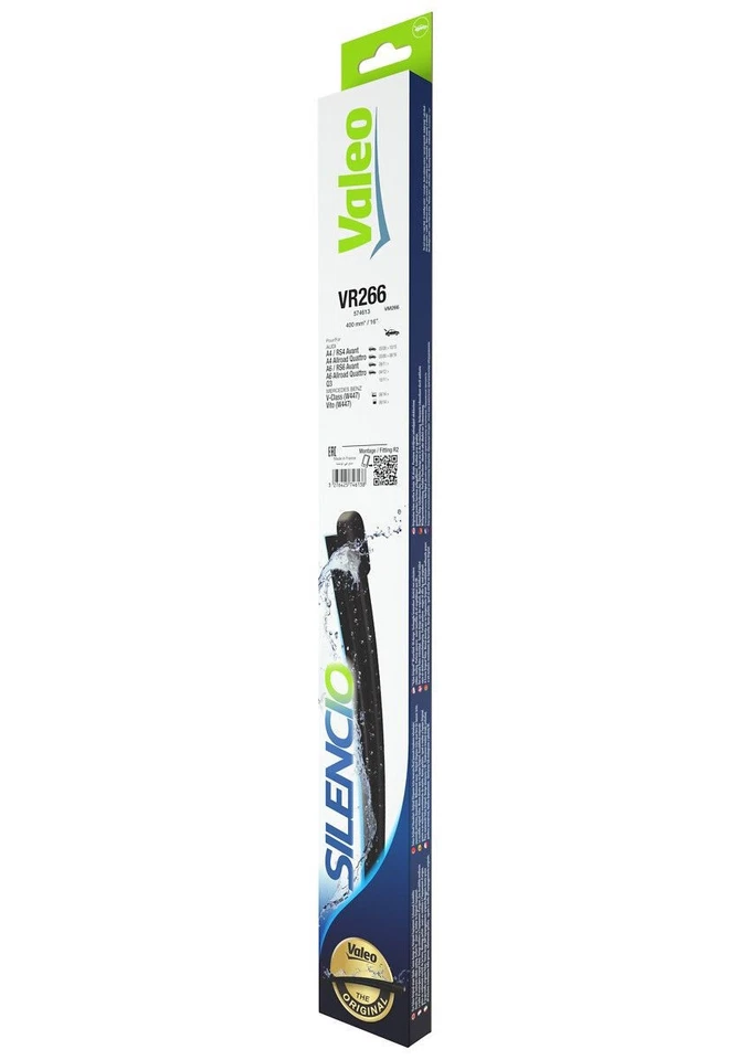 Valeo Wiper Blade VR266 Silencio Flat Rear 400mm 16" For Audi A4 A6 Q3 — 第 4/4 张图片