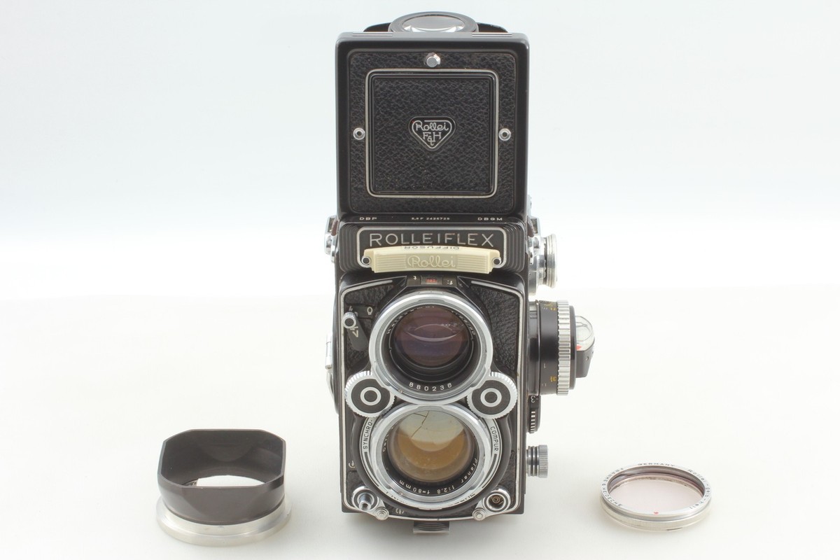 【良品】ROLLEIFLEX2.8Planar 80 Rolleiflex Carl Zeiss Film Camera Camera Planar 1:2.8 80mm