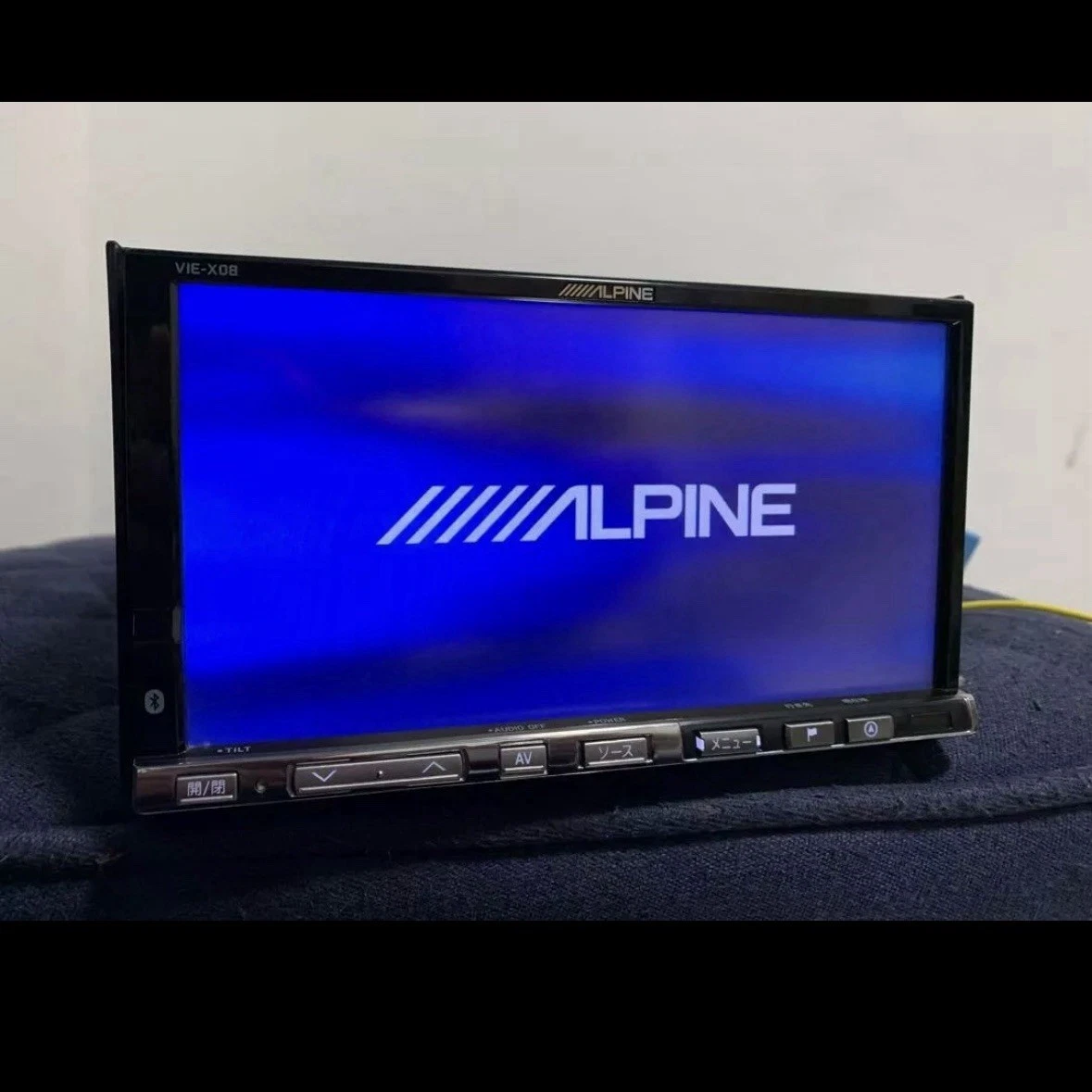 Alpine VIE-X08S JAPANESE Navigation/Language With VICS Beacon Unit