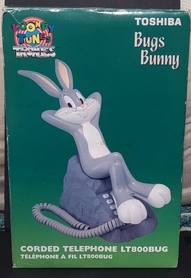 WB Looney Tunes Tronics Bugs Bunny Toshiba Corded Phone LT800BUG