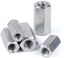 STEEL FEMALE THREADED COUPLING JOINING CONNECTOR PIPE FITTING ADAPTOR