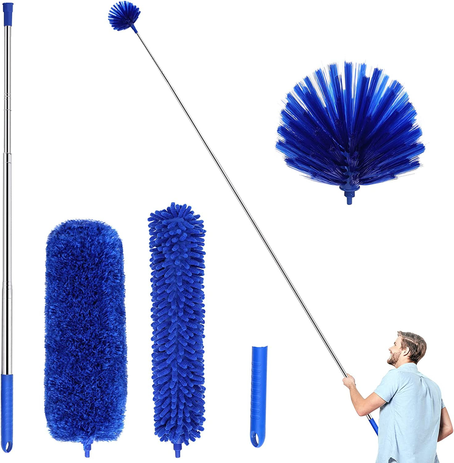 With 2 Handle Sets, Durable 15-98.1 Inches Long Te...