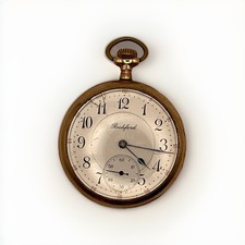 Orologio da tasca Rockford Open Face 21J - serie #825325 - cassa GF - non funzionante