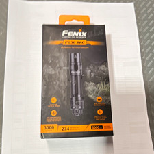 Fenix PD36 TAC 3000lm LED Flashlight 21700 Rechargeable 274m IP68 Black