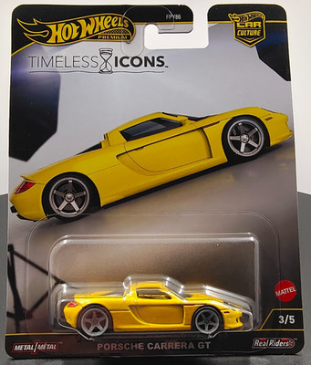 HOT WHEELS PORSCHE CARRERA GT - TIMELESS ICONS 3/5 1:64 PREMIUM NEU OVP