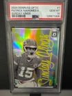 2024 PANINI DONRUSS OPTIC PATRICK MAHOMES II Sunday Kings PSA 10