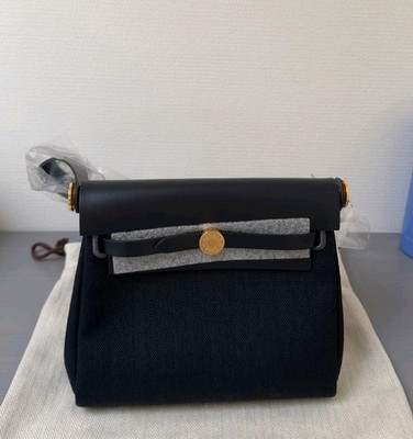 Authentische Hermes Herbag Zip 20 086430CC 