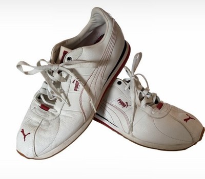 PUMA TURIN Roma Men s Low Top Lace-Up Leather Athletic Sneakers