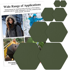 down Jacket Repair Patches, Self Adhesive Nylon Repair Patch, Pre-Cut Waterproof