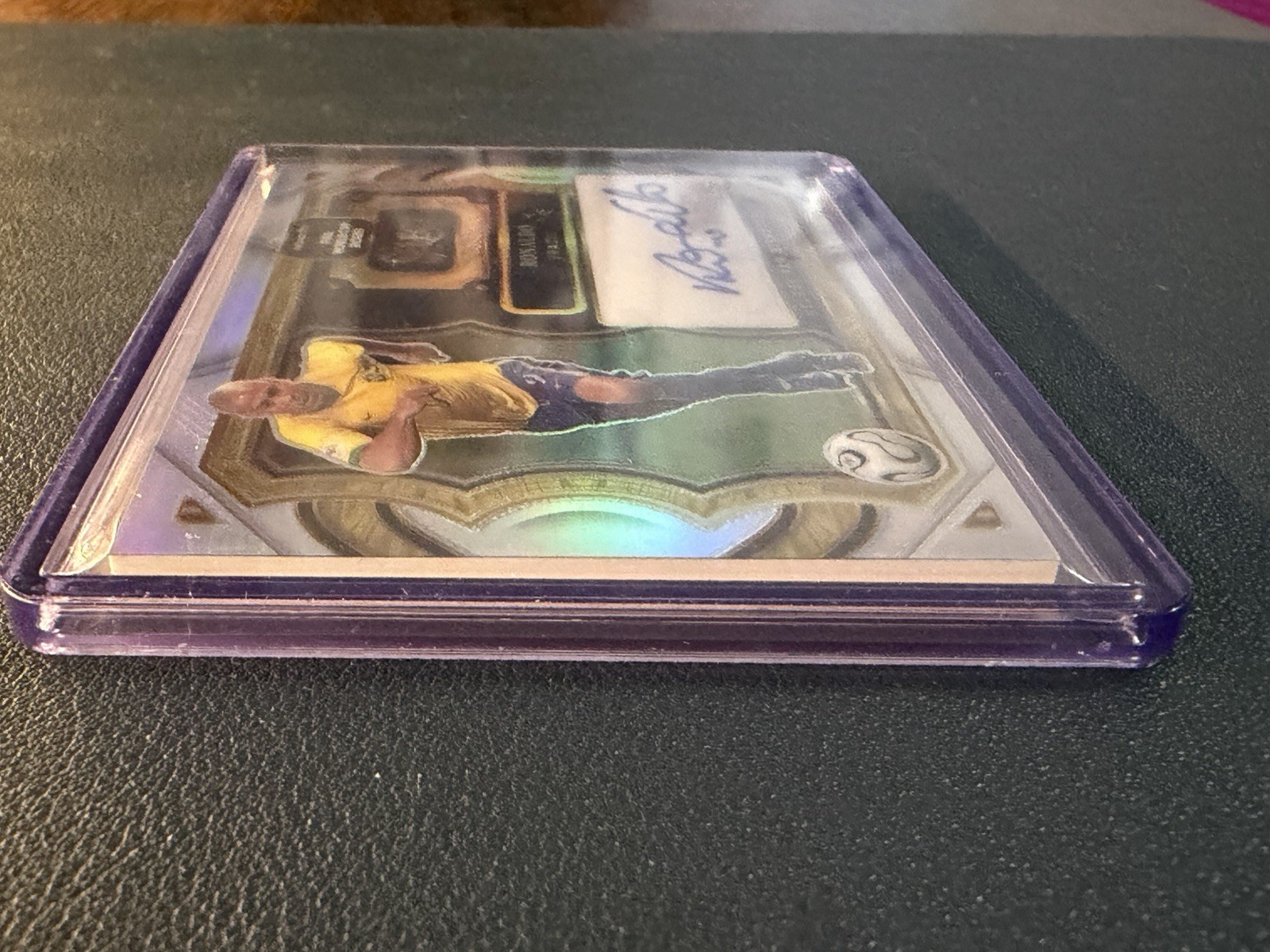 2025-26 Panini Select World Cup Ronaldo (R9) Brazil Select Few Signatures Auto view 3