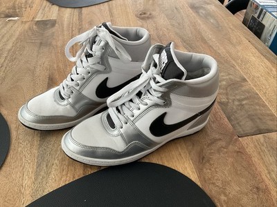 Nike Force Sky Hi White Silver Women s Size US 9, Uk 6,5, EUR 40,5 , 629746-100