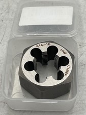 3/4-16 UNF Carbon Steel Hex Hand Die Threading Tool Tap Die DWTHX3416