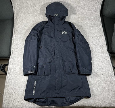 Helly Hansen Rigging Coat Womens XL Waterproof Insulated 3 in 1 Hooded Parka