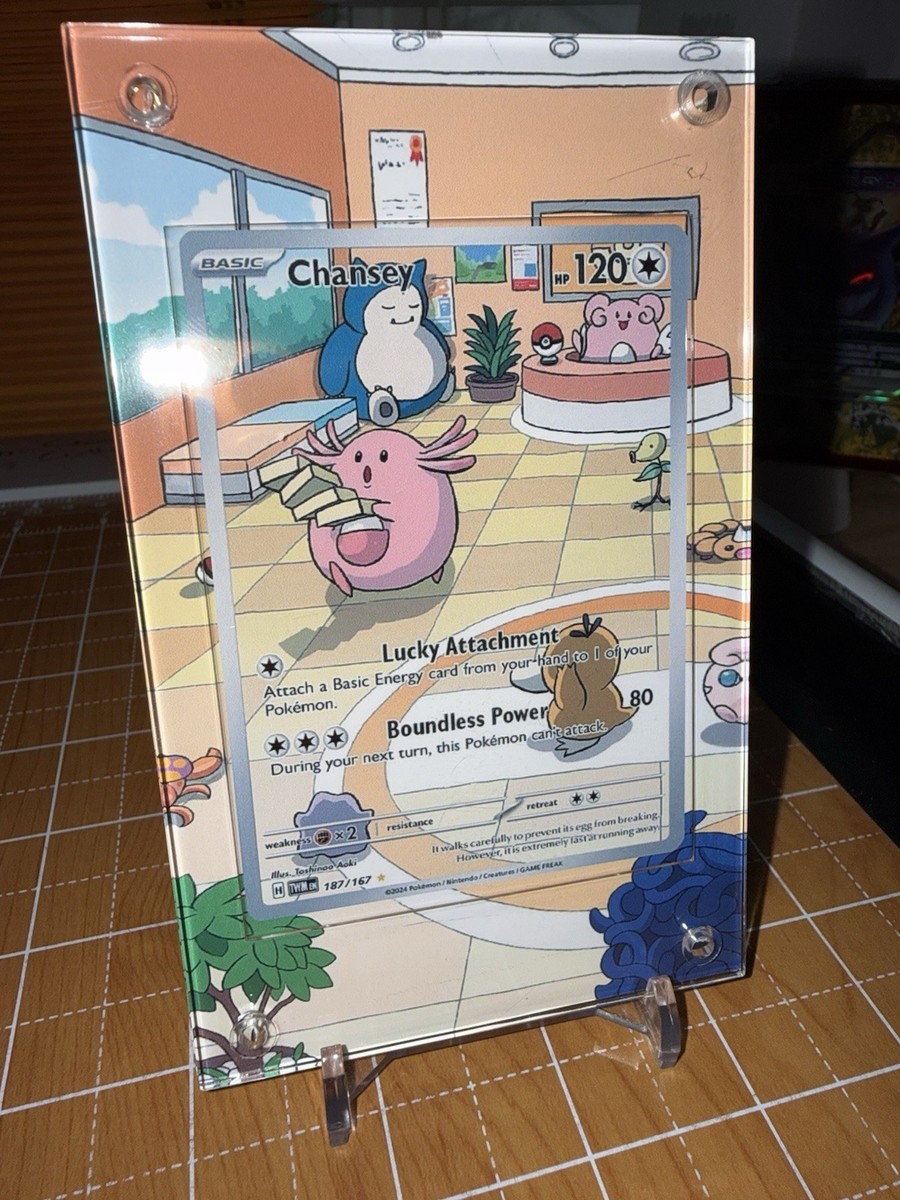 Chansey IR 187/167 Twilight Masquerade Pokemon Extended Artwork