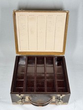 Vintage Baja BARNETT  JAFFE 35mm film Slide Carrying Case 500 capacity