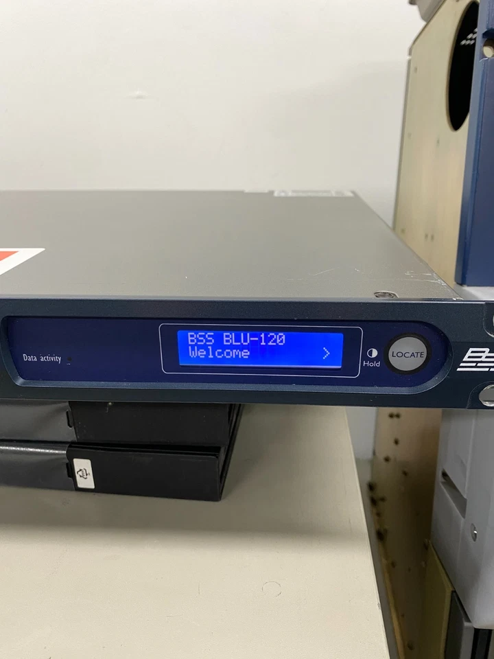 BSS Soundweb London Blu-120 Audio DSP Signal Processor BLU120 - Image 3 of 4
