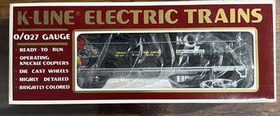 K-Line K9003 O Gauge 1993 K-Line Collectors Club KCC Tank Car Silver Chassis New
