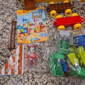 LEGO Duplo Disney 10539 Jake Never Land Pirates Beach Racing Building Set