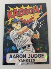 2025 Aaron Judge Anime Manga Cartoon Black Ice *not licensed* Yankees Kaboom!!