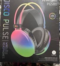 Wireless Gaming Headphones with Built In Microphone | DISCO Pulse white