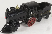 AC Williams antique cast iron train locomotive unlisted mint