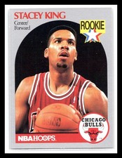 1990-91 Hoops #66 Stacey King (RC)