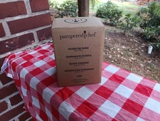 PAMPERED CHEF CERAMIC EGG COOKER SILICONE SLEEVE INSTRUCTIONS & BOX NEW