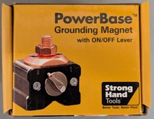 NEW Strong Hand Tools GM203 300AMP Powerbase Grounding Magnet On/Off Switch 44lb
