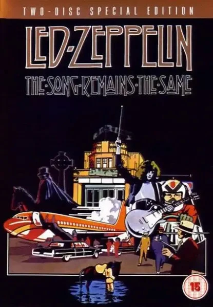 DOUBLE DVD Led Zeppelin The Song Remains The Same Warner Home Video - Imagen 1 de 1