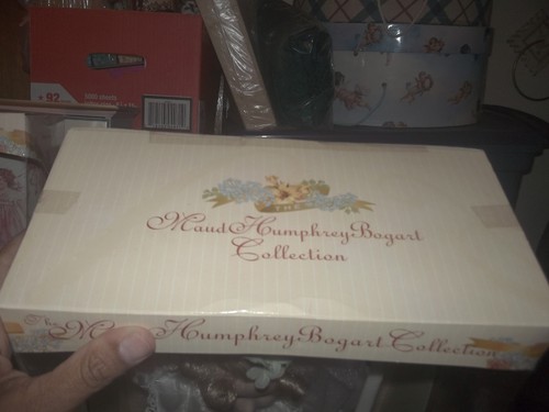 Bambola porcellana Pretty Maud Humphrey Bogart collezione che gioca sposa nuova con scatola 2001 - Foto 10 di 11