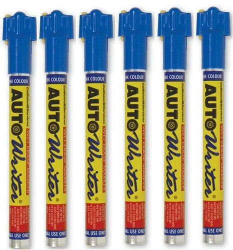 Auto Writer Autowriter Markers for Temporary Marking ASSORTED - FREE 2-DAY SHIP - Picture 4 of 47