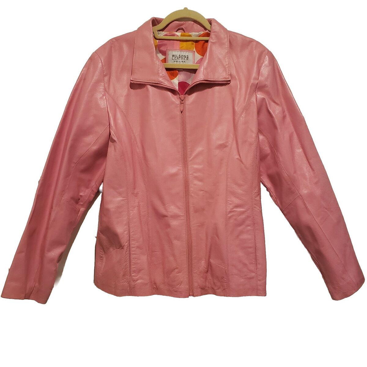 Wilson's Leather Maxima Leather Jacket Pink Size XL | eBay Wilson's Leather Maxima Leather Jacket Pink Size XL | eBay