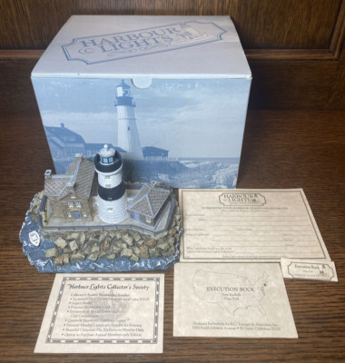 Execution Rock Lighthouse New York NYC Beach House Ocean Decor Harbour Light 210