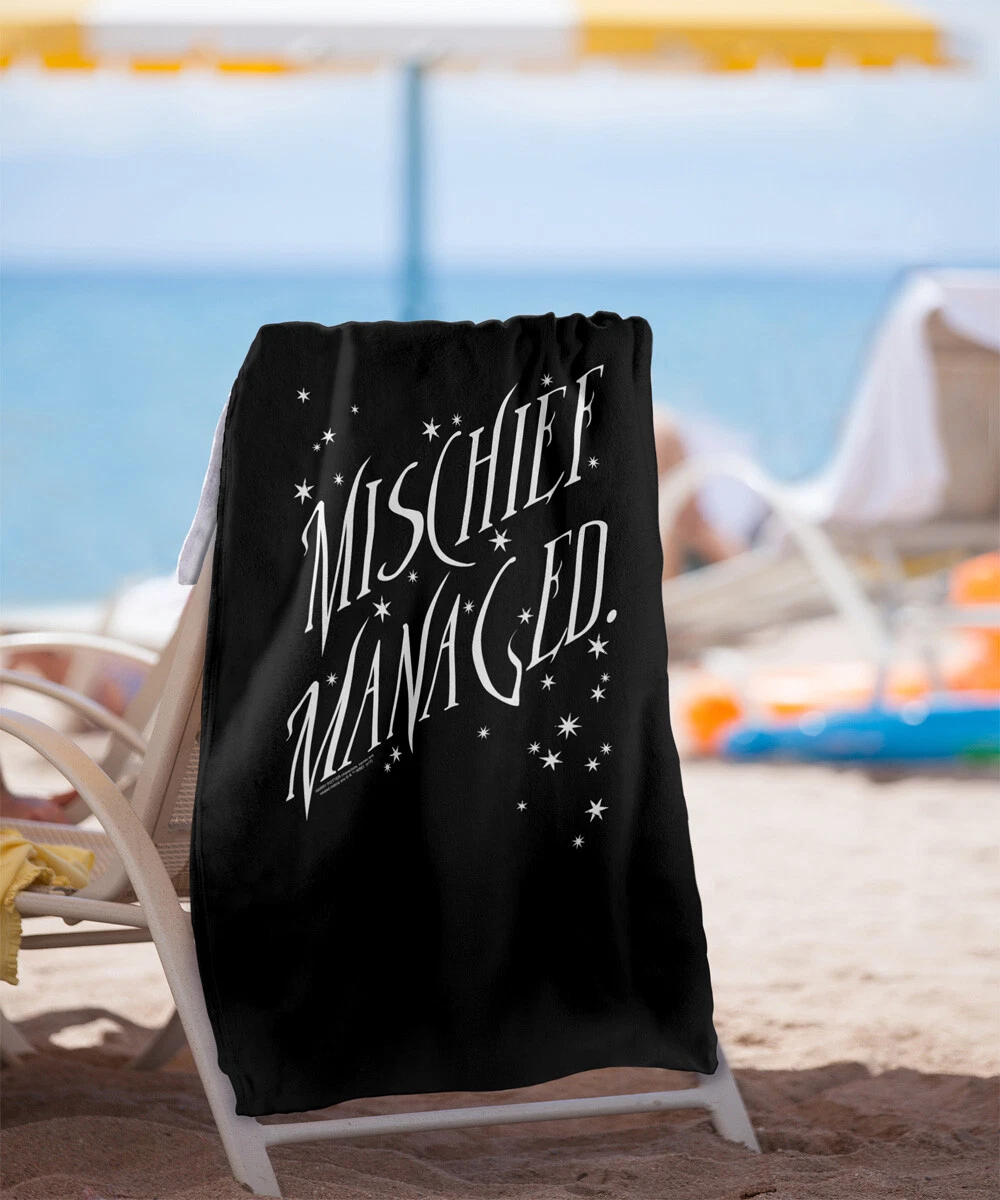 Harry Potter Mischief Managed 4 Officially Licensed Beach Towel 30"x60"