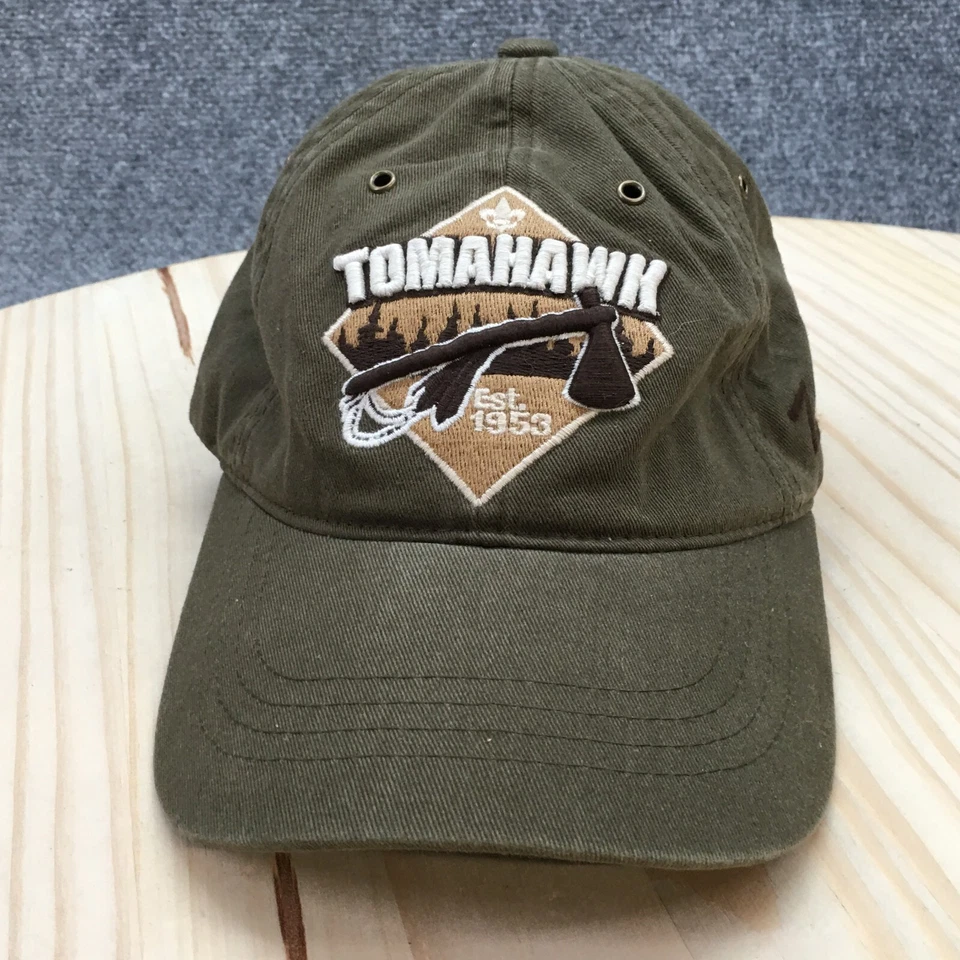 Gorra de béisbol Tomahawk 1953 TSR para hombre talla única verde bordado Zephyr Foto 2 de 4