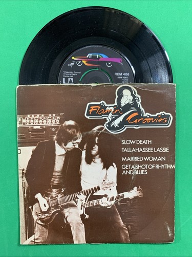 The Flamin' Groovies - Flamin' Groovies - 7" Vinyl, 1976 UA REM 406 - VG+