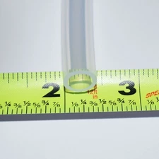 5/16" ID x 7/16" OD Platinum Silicone Tubing Food/Medical hose - By the Foot