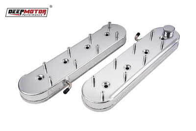 LS Fabricated Valve Covers with Baffle Coil Mounts for LS1 LS2 LS3 LS6 5.3 6.0