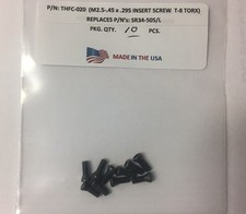 10 Pieces THFC-020 Insert Screw: SR34-505/L 