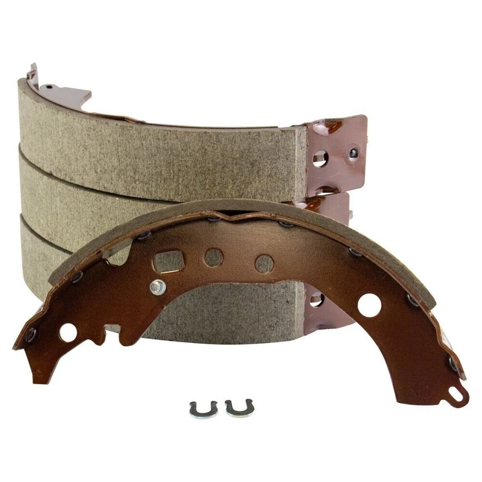 Kit de zapata de rotor recubierto de pastillas de freno delanteras y traseras TRQ para iQ Prius C Foto 3 de 4