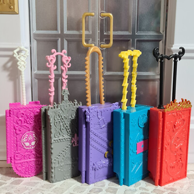 Monster High Ersatzteile/Ersatz Scaris 5 teiliges Trolley/Koffer Set