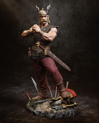 Asterix 3D Printed Figure, Asterix & Obelix Collectible Statue, Unpainted