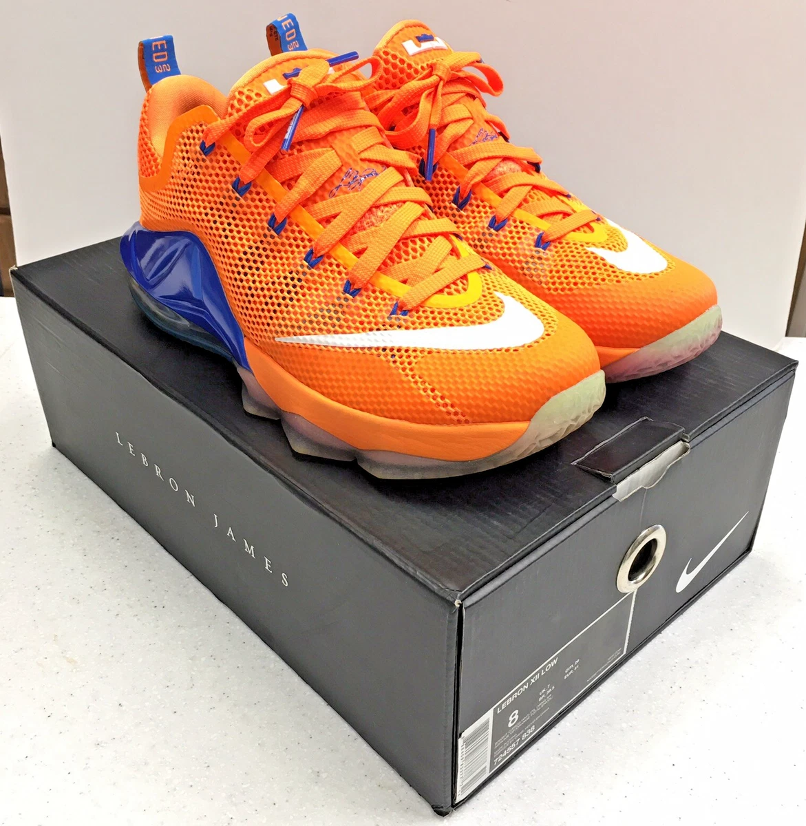 Nike LeBron 12 Low Cavs Classic for Sale | Authenticity Guaranteed