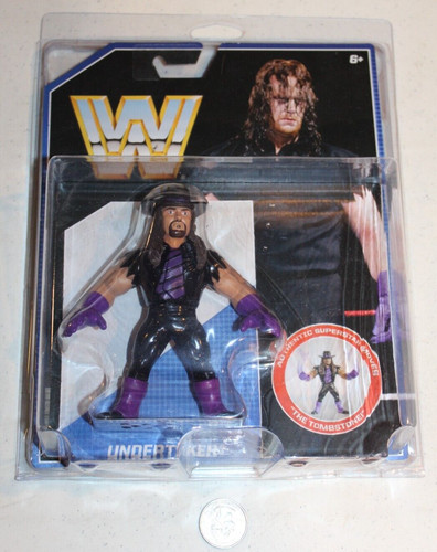 WWE Undertaker Retro WWF Action Figure Series 1 Ne...