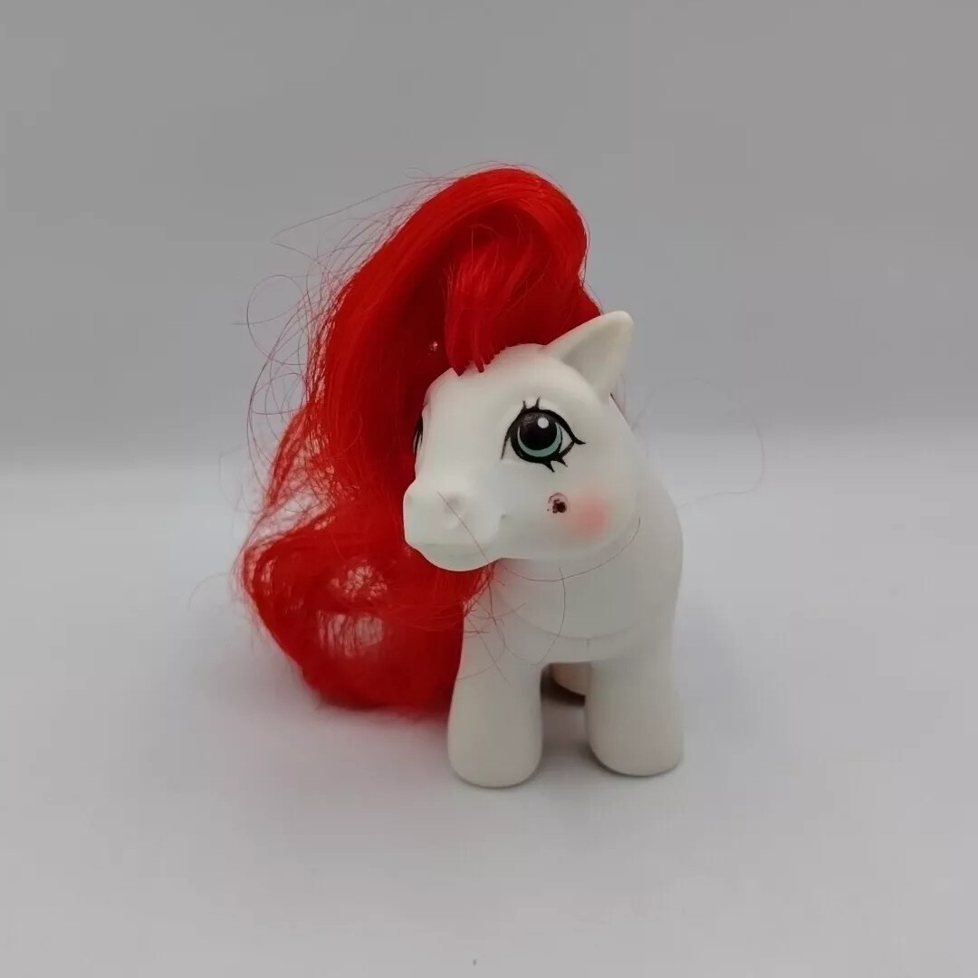 Modellino vintage My Little Pony bambino calzatura riso natalizio Krispie figura per ordine postale