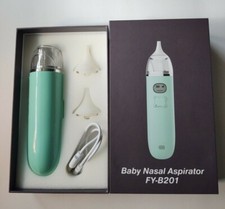 NUFR XZF001 Electric Baby Nasal Aspirator FY-B201 Green Plays Soothing Music