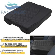 For 2019-25 Silverado Sierra Bucket Seat Center Console Arm Rest Cushion Cover For 2019-25 Silverado Sierra Bucket Seat Center Console Arm Rest Cushion Cover