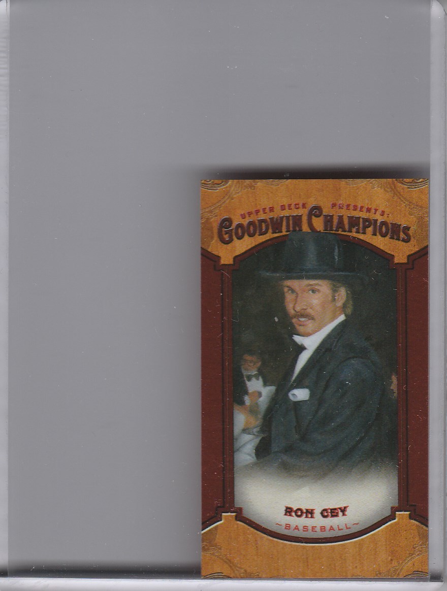 2014 GOODWIN CHAMPIONS #4 RON CEY MAGICIAN BACK MINI DODGERS 9/14 2057